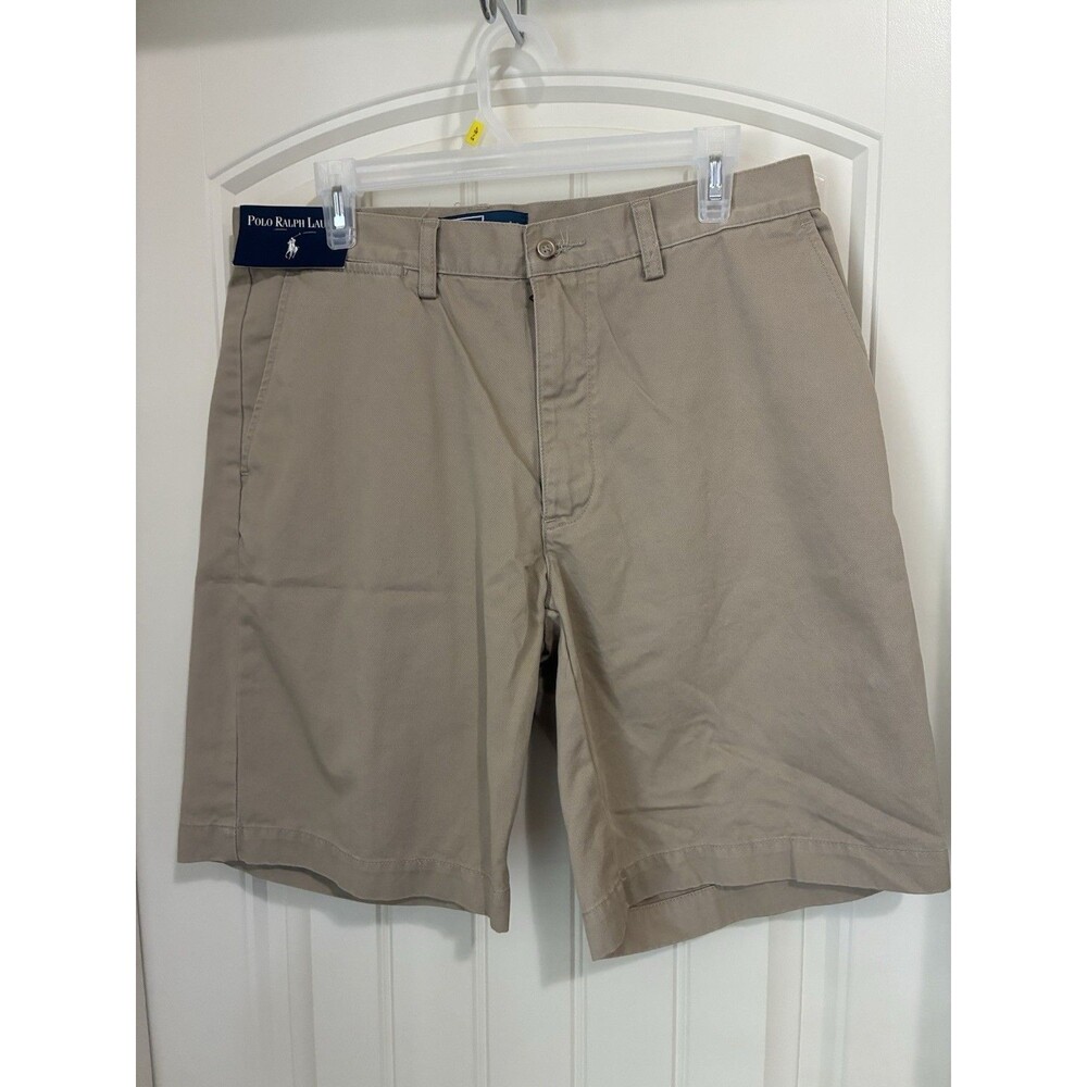 NEW Polo Ralph Lauren Prospect Shorts Mens Size 33 KHAKI  Chino NWT
